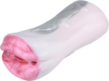 Силіконовий мастурбатор Qiyasex для чоловіків 2-в-1 з реалістичним дизайном тварин, анальний та вагінальний отвори, великий, компактний, 3D, сексуальна іграшка для чоловіків