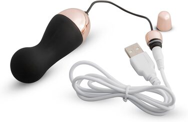 Teazers Вібруюче яйце з пультом дистанційного керування, гладке