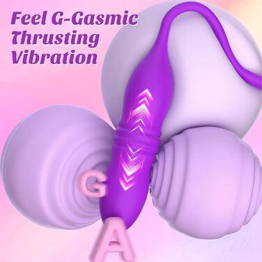 Вібратор для жінок з пультом керування та функцією стимуляції. Іграшки для дорослих, тихий, для соло та парних занять.