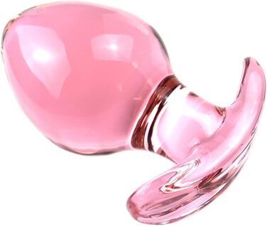 Скляний дилдо OnundOn Deluxe для ануса, стимулятор G-точки, Ø 6.6 см