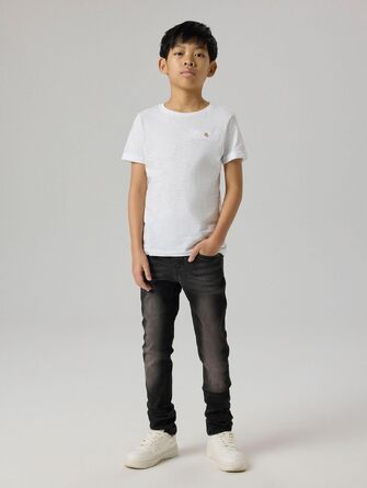 Джинси для хлопчиків NAME IT X-Slim, чорний денім, зріст 170 см