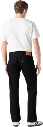 Чоловічі джинси Levi's 505 Regular Fit чорного кольору, розмір 34W/32L