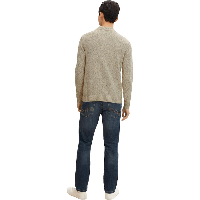 Чоловічі джинси Tom Tailor Marvin Straight, прямий крій, Mid Stone Wash Denim, розмір 34W/32L