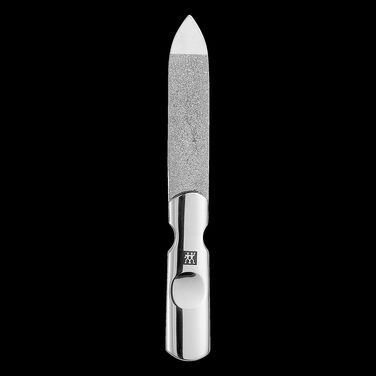 Набір для манікюру та педикюру ZWILLING (3 предмети), полірована нержавіюча сталь, шкіряний футляр, червоний