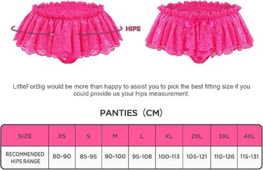 Формована спідниця-танга для кросдресерів та трансгендерів, рожевого кольору, XL