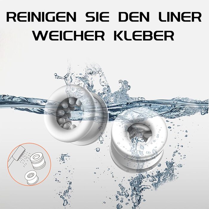 Масажер для чоловіків з телескопічною головкою, 5-позиційний, 7-вібраційний, інноваційний подвійний дизайн