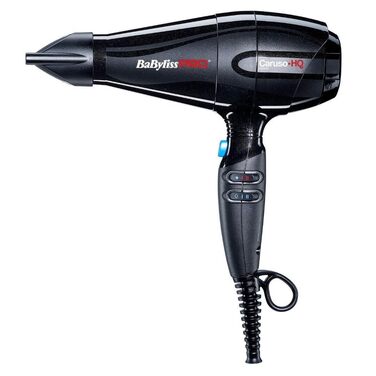 Професійний іонний фен BabylissPro CARUSO 2400W, чорний