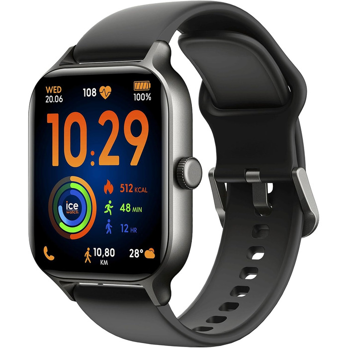 Смарт-годинник Ice-Watch Ice Fit RT 3.0 Nude для жінок, силіконовий ремінець, 1.97