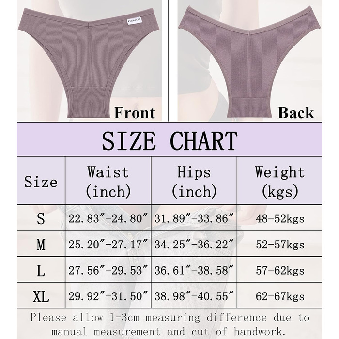 Сексуальний жіночий бразильський бікіні-сет FINETOO з бавовни (XL, чорний*6 + сірий*2 + білий*2)