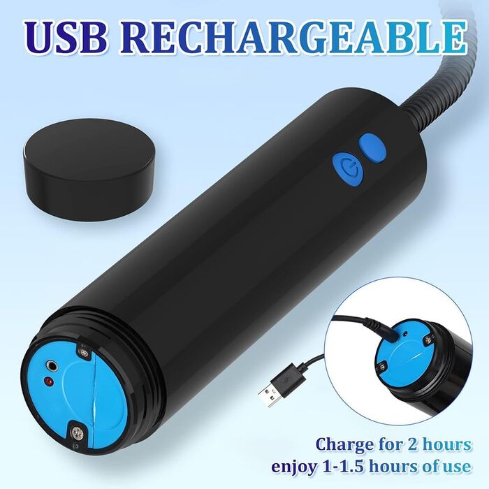 Електрична вакуумна помпа Guspiun для збільшення та покращення ерекції (для чоловіків)