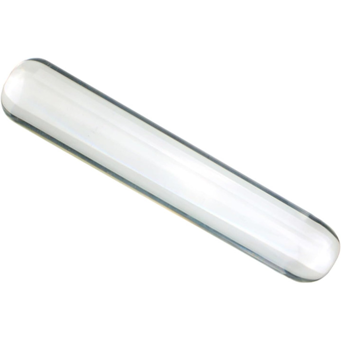 Анальний дилда з прозорого скла, подвійний, XXL - для жінок, чоловіків, пар