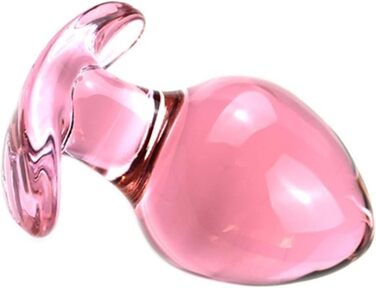 Скляний дилдо OnundOn Deluxe для ануса, стимулятор G-точки, Ø 6.6 см