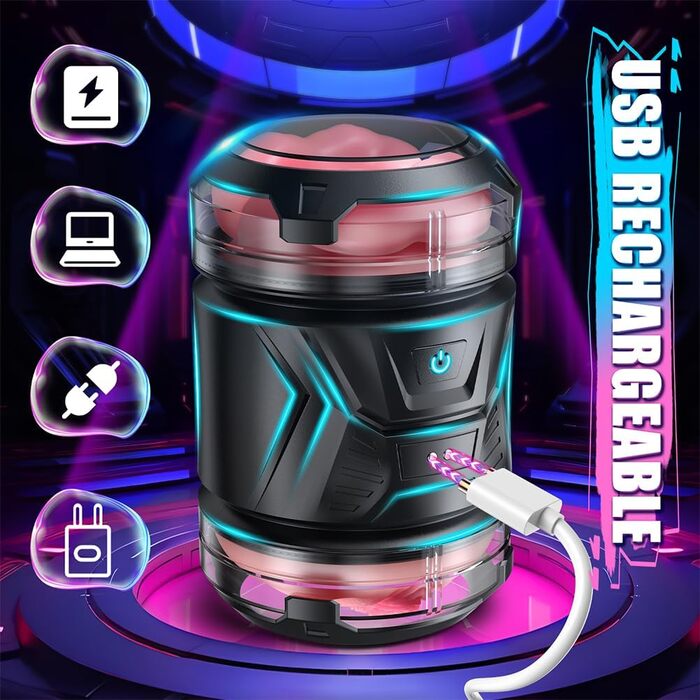 Електричний вібратор для чоловіків: мастурбатор з 10 режимами, сексуальна іграшка для соло, мастурбатор для чоловіків