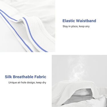 Сліпекси чоловічі PHOLEEY з мікрофібри, 3 шт. (XXL) - дихаючі, без швів, м'які