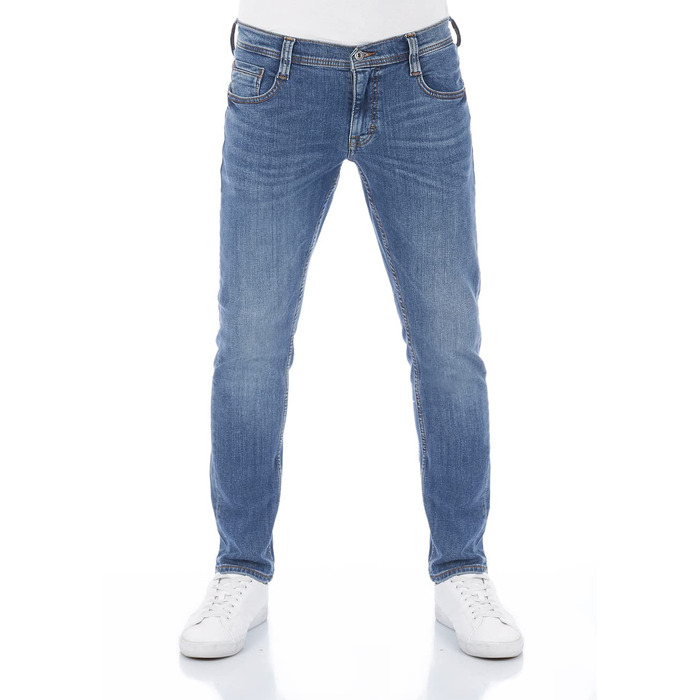 Чоловічі джинси Mustang Oregon Tapered, колір Medium Blue Denim, розмір 33W/34L