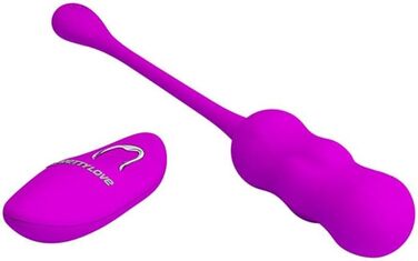 Pretty Love Leshy Вібруюче яйце з пультом дистанційного керування, Рожевий, 2,8x18,6 см