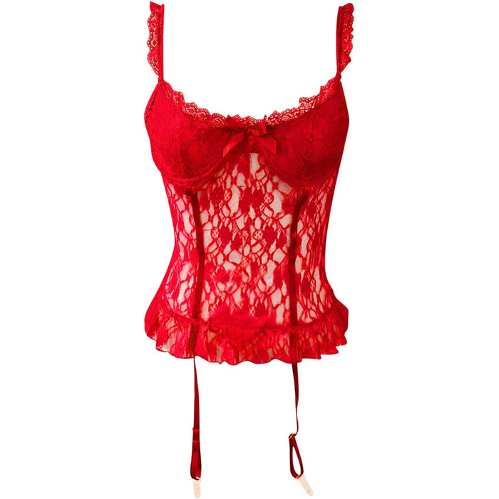 Сексуальний бюстгальтер та підтяжки WILLBET для жінок, 4XL, червоний, для інтимної білизни (20240305cmhqq389rot8, M)