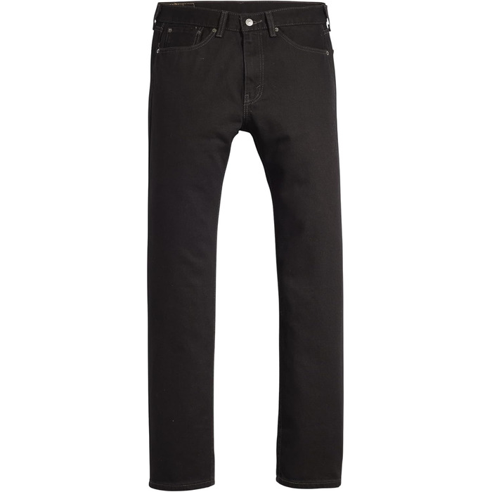 Чоловічі джинси Levi's 505 Regular Fit чорного кольору, розмір 34W/32L