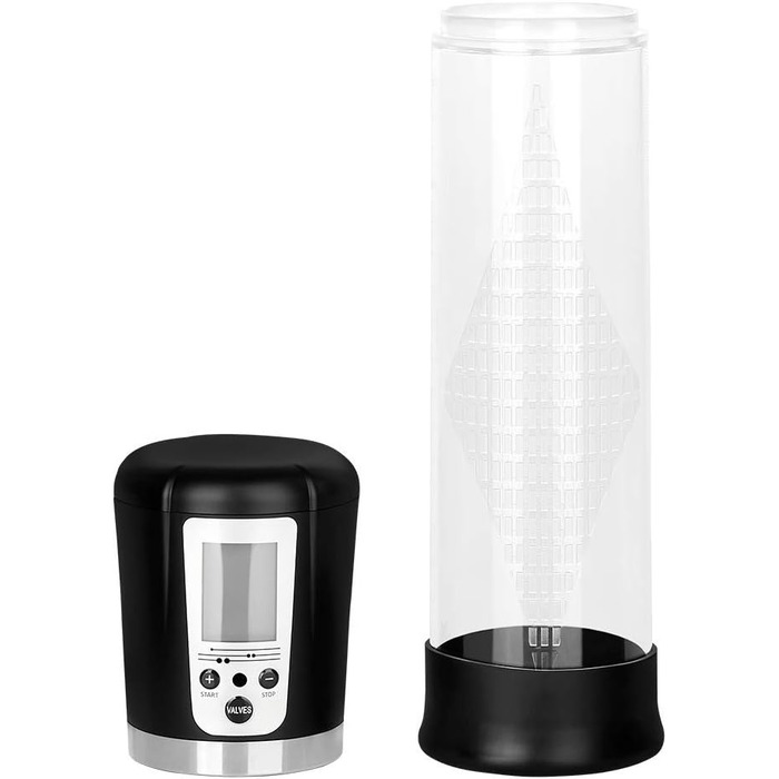 EIS Penispumpe: Електрична помпа для ерекції | 4 інтенсивності | З перезарядкою | Безпечне силіконове покриття | З клапаном безпеки | 29 см