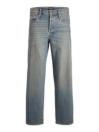 Чоловічі джинси Jack & Jones JJIEDDIE JJORIGINAL MF 710 NOOS, вільний крій (Loose Fit), синій денім, розмір 28W/34L