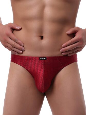 iKingsky Сексуальні чоловічі танга 6 шт. - Сліп, T-back, чоловіча білизна