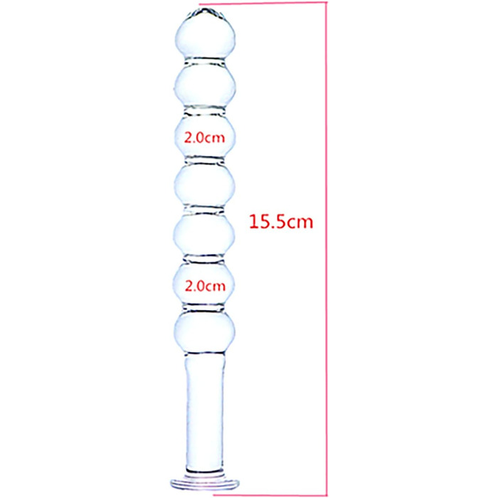 Набір скляних дилда: 5 шт. для анального секса, стимуляція G-точки, SM-іграшки для чоловіків та жінок