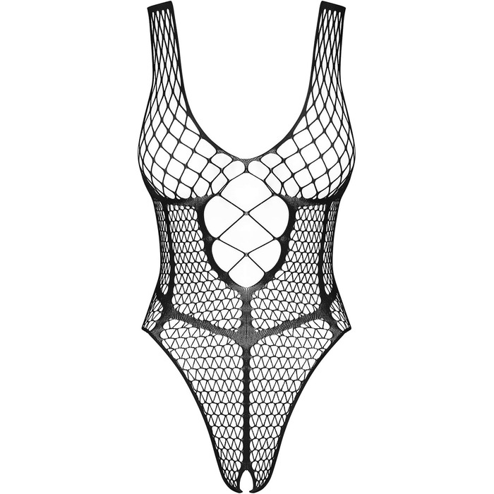 Сексуальний жіночий комплект спідньої білизни Selente Love & Fun: боді, відкритий боді та шовкова маска для очей, виготовлено в ЄС (білий, чорний, S-L)