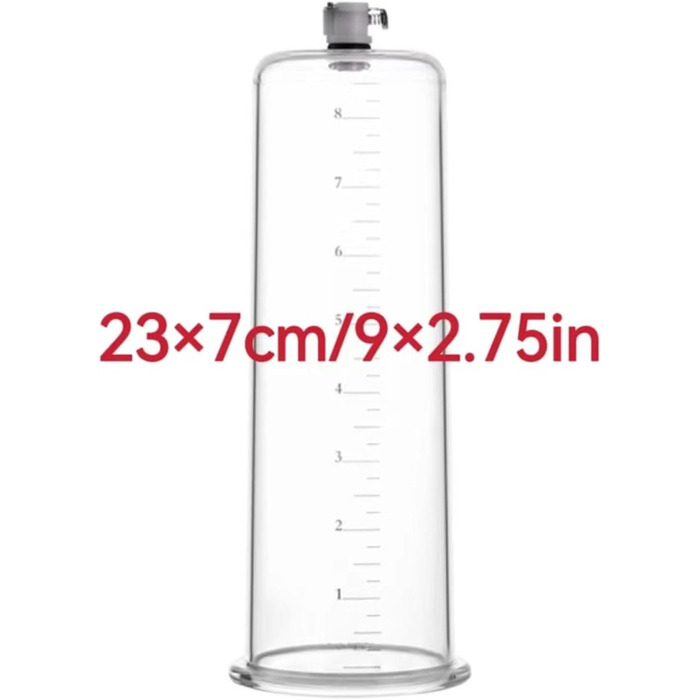 Набір аксесуарів для помпи для пеніса Yasexx з лазерним різьбленням, акриловий циліндр, вакуумна помпа для збільшення пеніса та ерекції. Іграшки для дорослих.