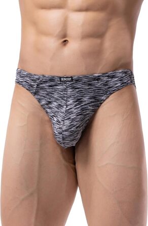 Танга чоловічі iKingsky, чорні, 4 шт. у пакунку, низька талія, швидковисихаючі