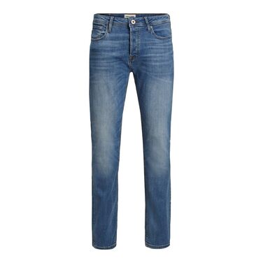 Чоловічі джинси Jack & Jones JJORIGINAL Slim Fit синього кольору (33W / 30L)