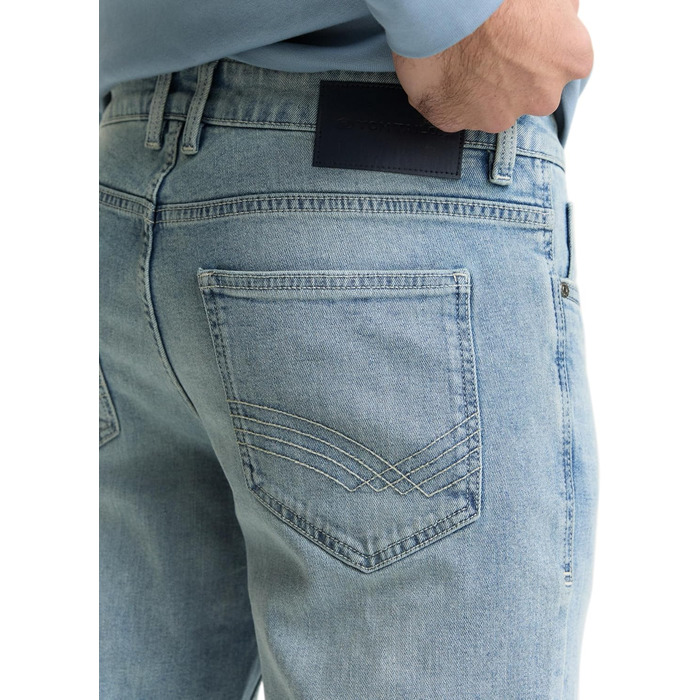 Чоловічі джинси Tom Tailor Josh Regular Slim із стрейчем, колір Super Stone Blue Denim (29W / 30L)