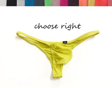 Танга чоловічі Faringoto Comfort з тонкого шовку, низька талія (6 шт.) розмір L (3030)