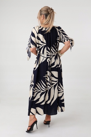 Трикотажна сукня maxi для офісу FEMIMODA, розмір 42/44