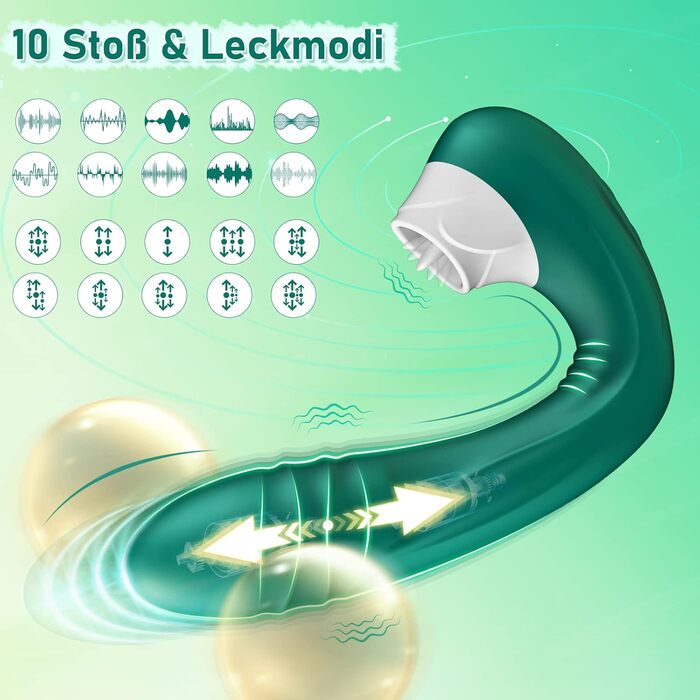 Вібратор для жінок G-Punkt з функцією імпульсу та режимами виділення, водонепроникний вібратор з силікону для клітора, G-Dildo для дорослих