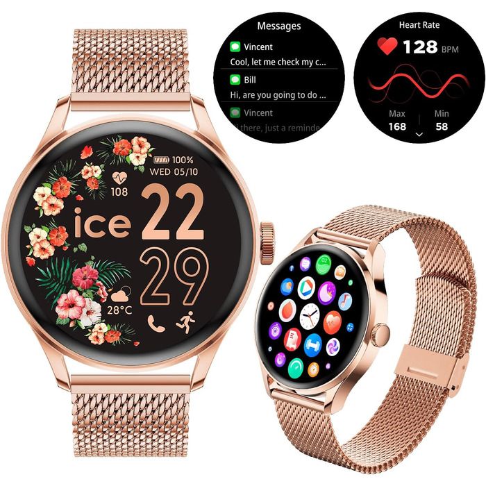 Смарт-годинник Ice-Watch Ice Smart 2.0, круглий дисплей 1.20