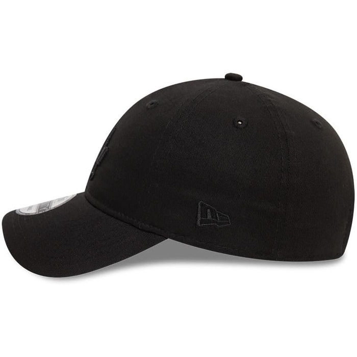 Бейсболка New Era MLB League Essential 9Twenty Los Angeles Dodgers — регульована кепка, чорна, один розмір