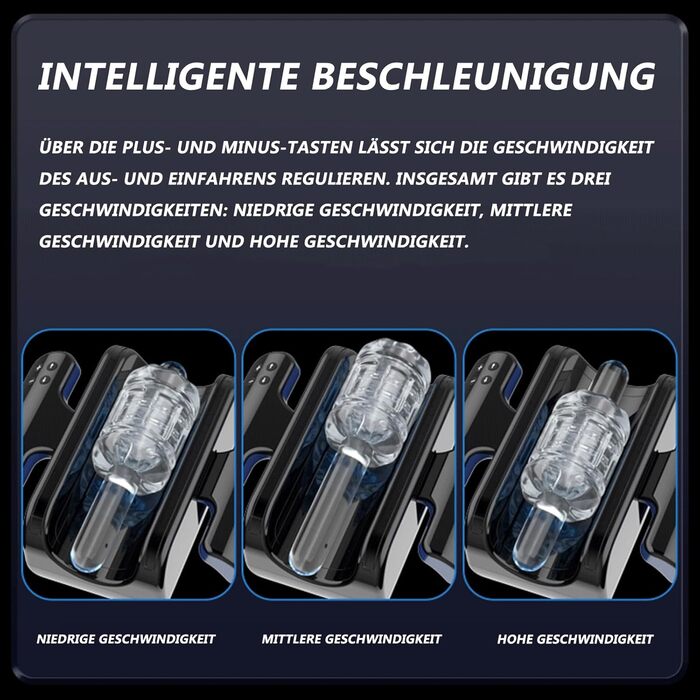 Електричний мастурбатор з телефоном-підставкою, 7 функцій, подвійний хват, для чоловіків