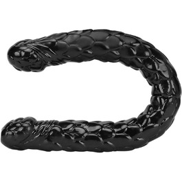 Анальний плагін Doppeldildo 52/70 см - гнучкий, для стимуляції G-точки, для пар, вагінальний дилататор