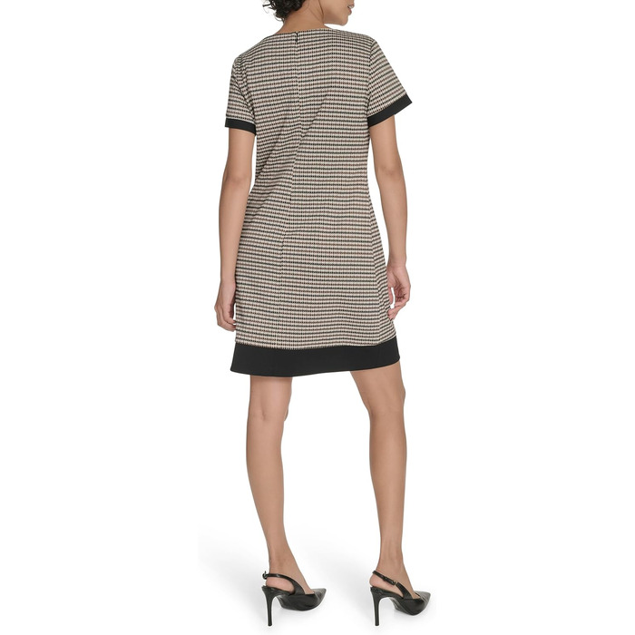Сукня Tommy Hilfiger жіноча короткий рукав Scuba Crepe Multi (40, коричневий)