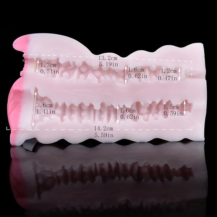 Реалістичний мастурбатор з анусальним тунелем та вагіною тварин - Pocket Pussy для чоловіків