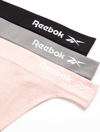 Сліпекс Reebok Daen (3 шт.) - жіноча білизна, лотос, чорний (M)
