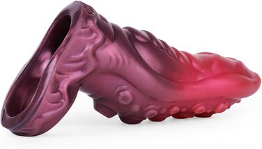 Силіконовий пеніс-чохол з кільцем для яєчок, реалістичний монстр, збільшення ерекції, екстендер, збільшення пеніса, секс-іграшка (M)