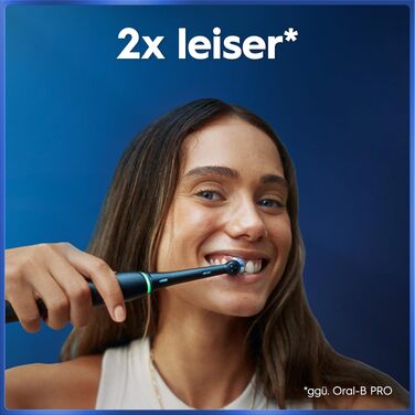 Електрична зубна щітка Oral-B iO Series 5 Matt Black: 5 режимів чищення, насадка та дорожній футляр, чорна