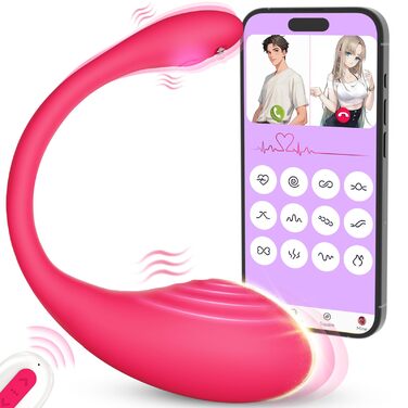 Вібратор жіночий з додатком та 10 режимами, для пар, тихий, кліторальний – Vibro ei, секс-іграшка, дильдо для анального використання