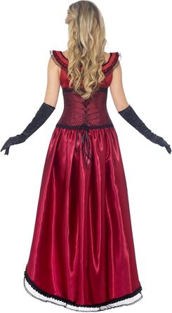 Костюм у стилі Дикого Заходу від Smiffys: сукня та корсет, розмір L, 36-38