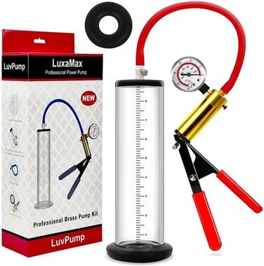 Набір пеніс-помп Kuaecr з 4 розмірів з силіконовим з'єднувачем, ручна вакуумна помпа для чоловіків, збільшення статевого члена, покращення ерекції, допомога при імпотенції