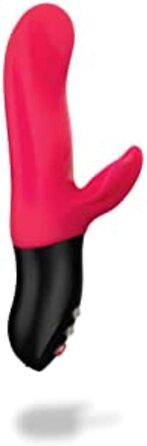 Пльорізуючий вібратор Kролик FUN FACTORY BI STRONIC FUSION (Індійський червоний) – вібратор для жінок з функцією імпульсу, пульсації та вібрації, виготовлений з безпечного медичного силікону
