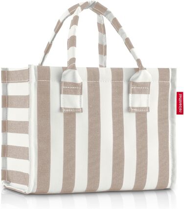Жіноча сумка-кросбоді reisenthel daily shopper XS прямокутна, колір Summerstripes Coffee