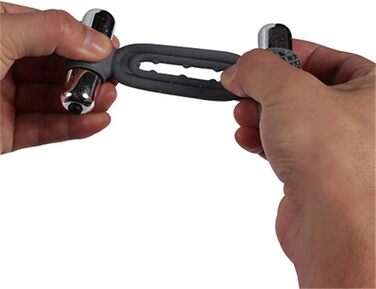 Вібраційний кільце для пеніса з силікону, подвійний кільце для яєчок, 2 міні-вібратори, кільце для статевого члена, вібратор для чоловіків, стимулятор, секс-іграшка для пар