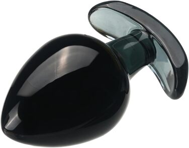 Анальний масажер MSTMAZZ з великого скла, XXL, для простати, прозорий, для жінок та чоловіків